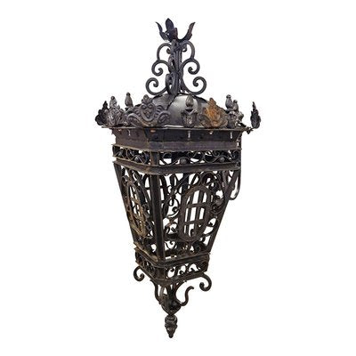 Iron Lanterns, Set of 2-BEW-1803097