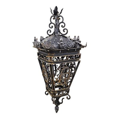 Iron Lanterns, Set of 2-BEW-1803097