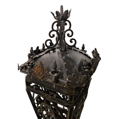 Iron Lanterns, Set of 2-BEW-1803097