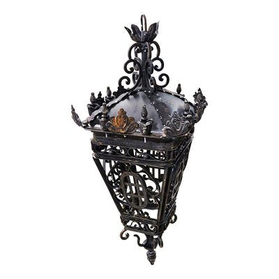 Iron Lanterns, Set of 2-BEW-1803097