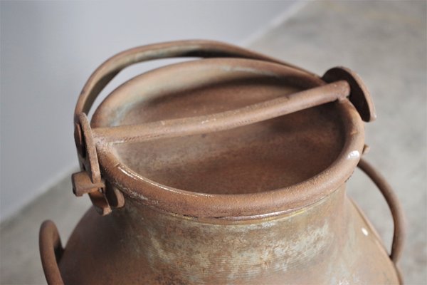 Iron Milk Container from Sansone, 1950s-KNM-1138312