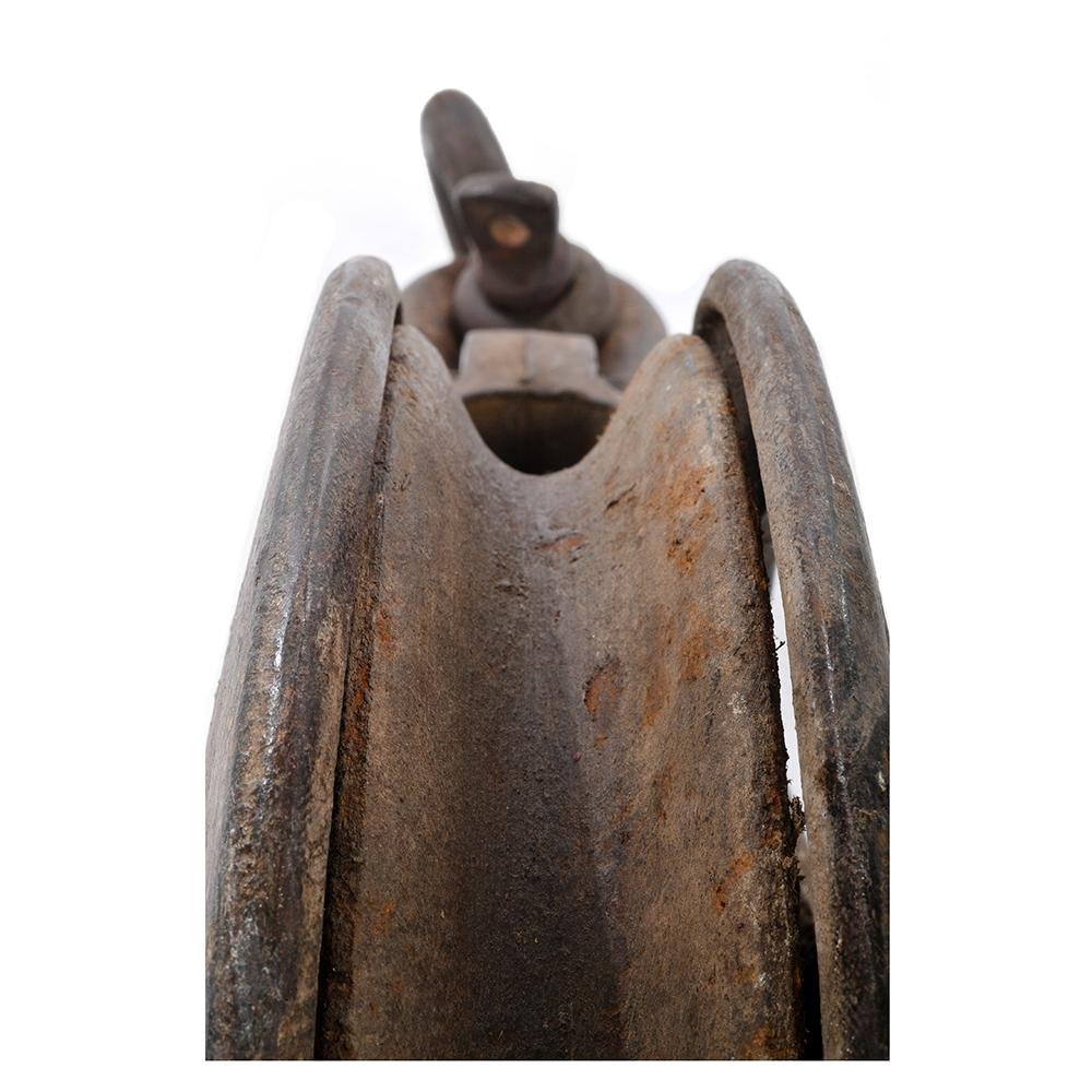 Iron Mollerblokk Boat Pulley