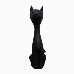 Iron Paper Weight Black Cat, 1960s-RDW-1059152