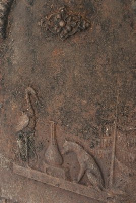 Iron Plaque of The Fox and the Stork-AOI-2042680