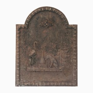 Iron Plaque of The Fox and the Stork-AOI-2042680