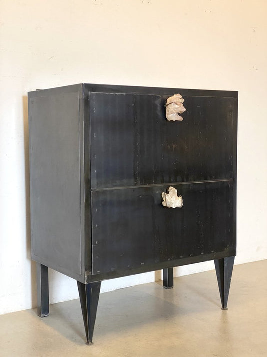 Iron & Quartz Commode, 1990s