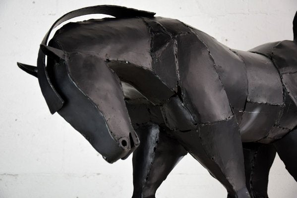 Iron Welded Horse Sculpture by Lida Boonstra, 1998-IEI-776322