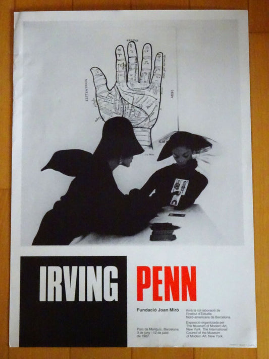 Irving Penn Exhibition Poster, 1987