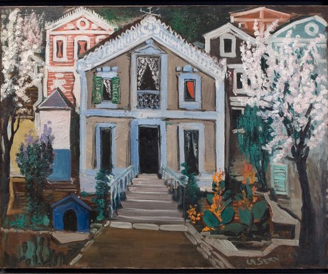 Ismael De La Serna, The House, Oil Painting, 1929-LQ-1812522