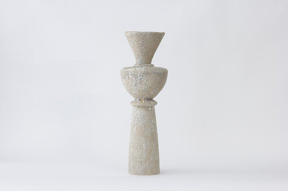 Isolated n.20 Stoneware Vase by Raquel Vidal and Pedro Paz