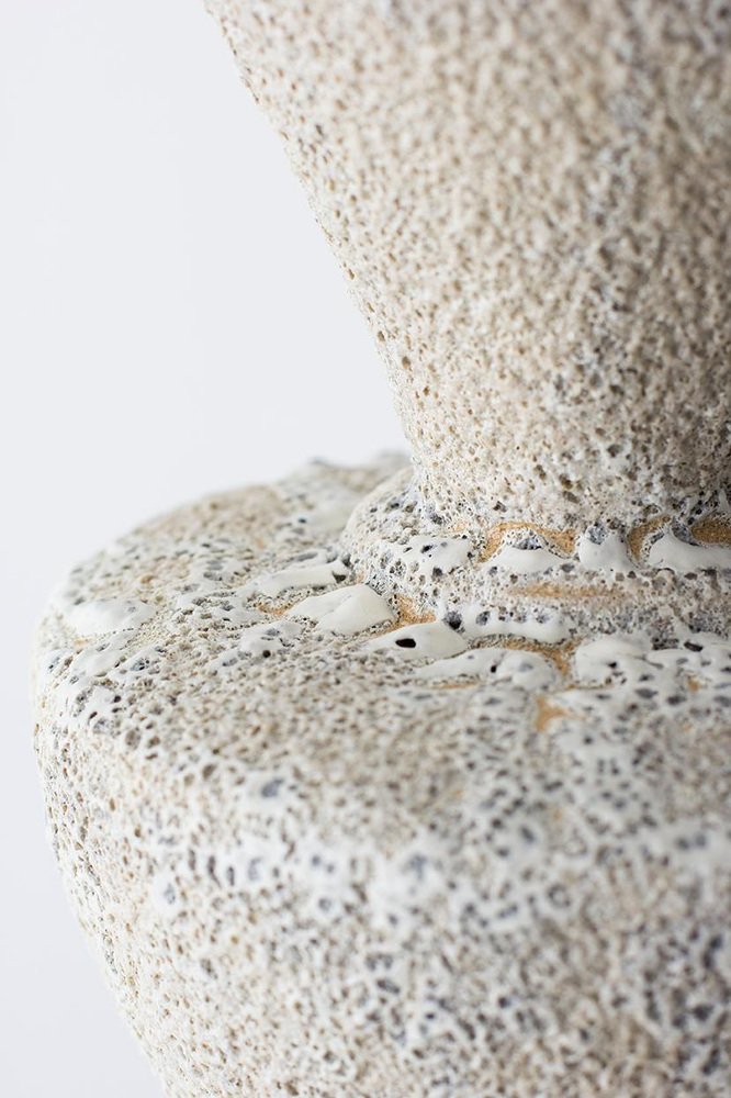 Isolated n.20 Stoneware Vase by Raquel Vidal and Pedro Paz