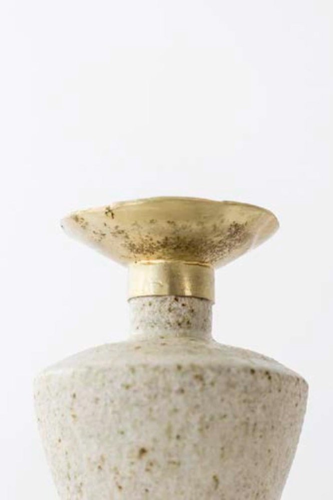 Isolated n.6 Stoneware Vase by Raquel Vidal and Pedro Paz