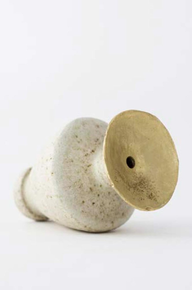 Isolated n.6 Stoneware Vase by Raquel Vidal and Pedro Paz