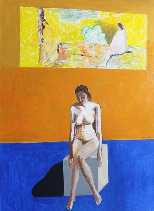 Iszchan Nazarian, A Sitting Woman, 2010