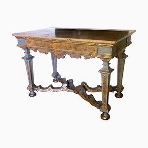 Italian 17th Century Painted and Parcel-Gilt Console Table-MBH-1031921