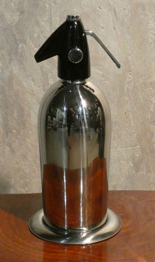 Italian 18/8 Seltzer Siphon from Mepra, 1960s