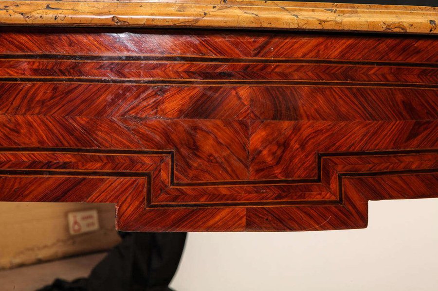 Italian 18th-Century Marquetry Console Table