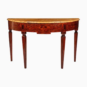 Italian 18th-Century Marquetry Console Table-MBH-1032733