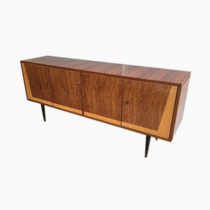 Italian 4-Door Wooden Sideboard, 1960s-BA-658370