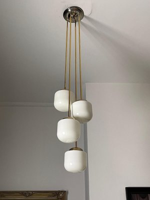 Italian 4-Light Pendant Lamp, 1970s-GXL-1181281