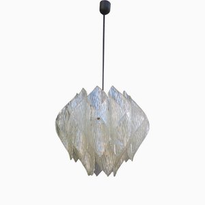 Italian Acrylic Glass Ceiling Light, 1970s-EH-1757026