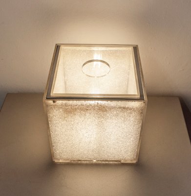 Italian Acrylic Glass Table Lamp by Giorgetti e Sorgato for Studio SG, 1970s-VCV-581306