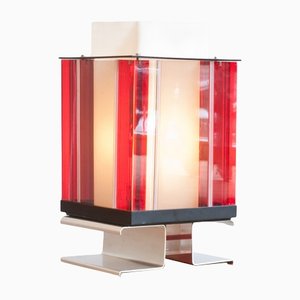 Italian Acrylic Table Lamp in the Style of Angelo Brotto, 1970s-LPM-1153259