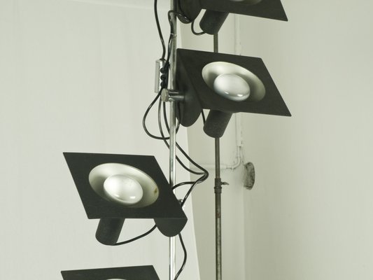 Italian Adjustable 4-Light Pendant Lamp by Bj Milano Design, 1970s-RD-1822002