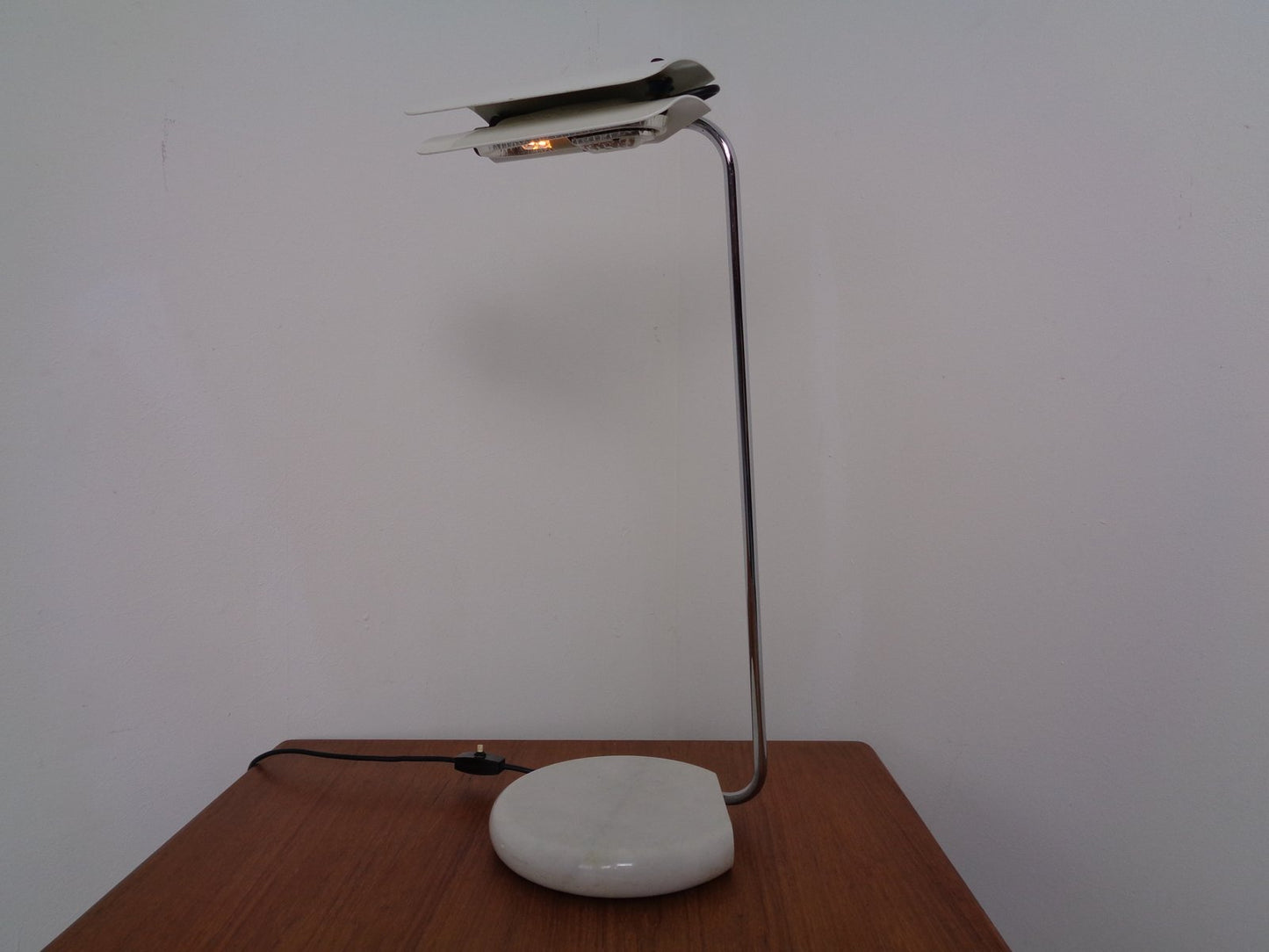 Italian Adjustable and Dimmable Tegola Desk Lamp by Bruno Gecchelin for Skipper & Pollux, 1960s