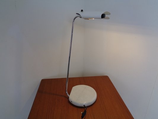 Italian Adjustable and Dimmable Tegola Desk Lamp by Bruno Gecchelin for Skipper & Pollux, 1960s-RDW-847188