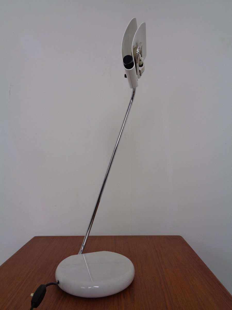 Italian Adjustable and Dimmable Tegola Desk Lamp by Bruno Gecchelin for Skipper & Pollux, 1960s