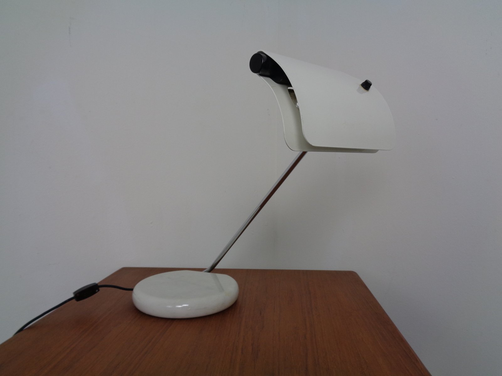 Italian Adjustable and Dimmable Tegola Desk Lamp by Bruno Gecchelin for Skipper & Pollux, 1960s