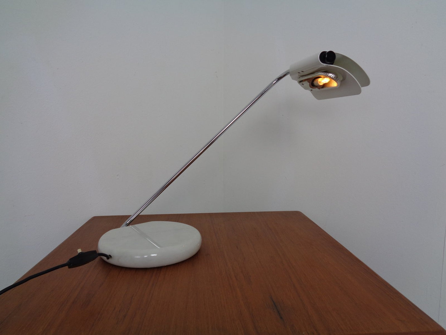 Italian Adjustable and Dimmable Tegola Desk Lamp by Bruno Gecchelin for Skipper & Pollux, 1960s