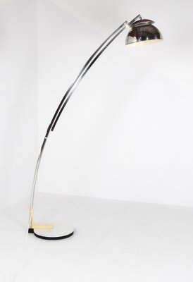 Italian Adjustable Arc Floor Lamp in Chrome by Goffredo Reggiani for Reggiani, 1970s-UQV-822508