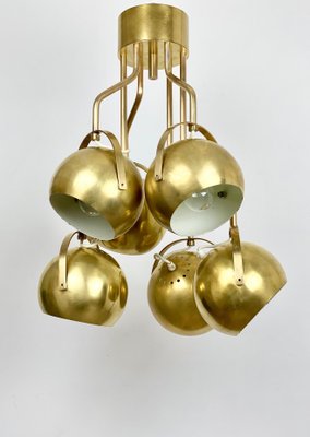 Italian Adjustable Lights Chandelier in Brass by Goffredo Reggiani, 1960s-LYQ-1171666