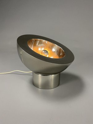 Italian Adjustable Nickel Plated Table Lamp, 1970-IEI-1194173