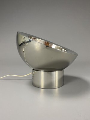 Italian Adjustable Nickel Plated Table Lamp, 1970-IEI-1194173