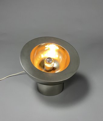 Italian Adjustable Nickel Plated Table Lamp, 1970-IEI-1194173