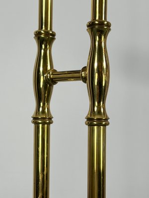 Italian Adjustable Solid Brass Floor Lamp, 1970s-OT-1298489