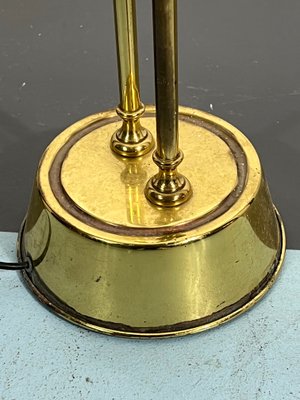 Italian Adjustable Solid Brass Floor Lamp, 1970s-OT-1298489