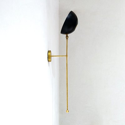 Italian Adjustable Wall Light in Brass-WLO-1755890