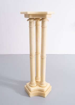 Italian Alabaster Pedestal, 1960s-GCG-889016