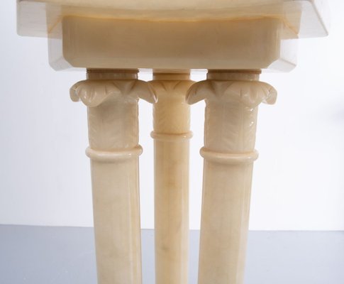 Italian Alabaster Pedestal, 1960s-GCG-889016