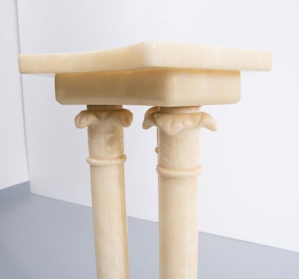 Italian Alabaster Pedestal, 1960s-GCG-889016