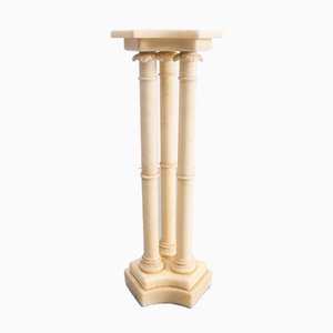 Italian Alabaster Pedestal, 1960s-GCG-889016