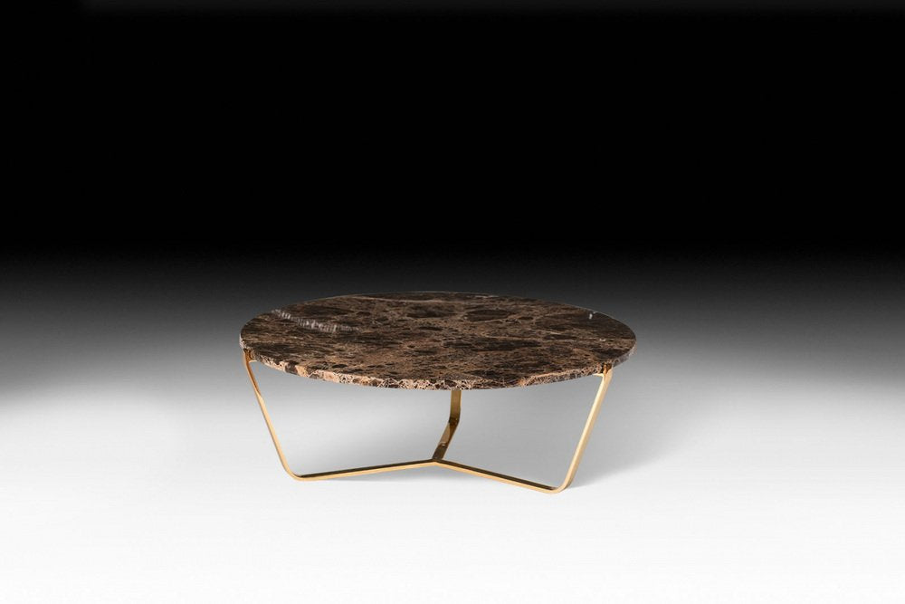 Italian Alps Green Marble Dolomiti Circular 31 Coffee Table from VGnewtrend