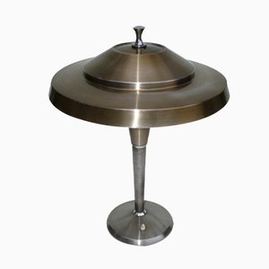 Italian Aluminium Table Lamp attributed to Artemide, 1950-EI-68143