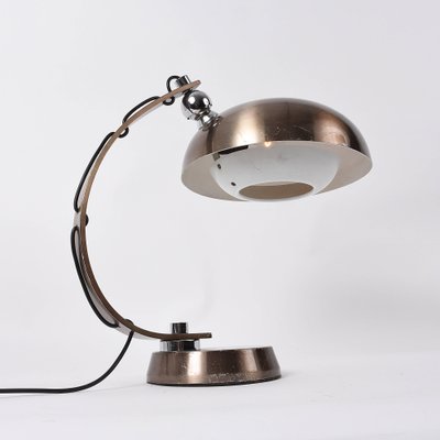 Italian Aluminium Table Lamp by Franco Albini for Arredoluce, 1970s-JDR-1126029