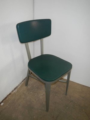 Italian Aluminum Desk Chair, 1950s-WWQ-884698