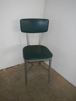 Italian Aluminum Desk Chair, 1950s-WWQ-884698